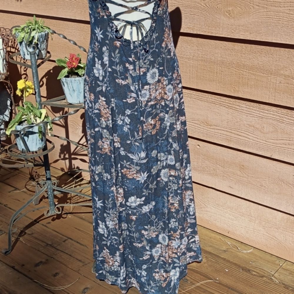 Design Forum Urban Outfitters Floral Midi/Maxi Dress. Coastal Cowgirl, Festival - Picture 8 of 10